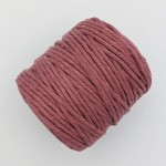 Sznurek bawełniany 5 mm (malinowy)
