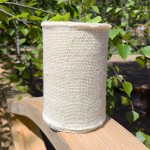 Wstążka jutowa (biała) - 15 cm | 300 g/m2