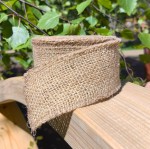 Wstążka jutowa (naturalna) - 5 cm | 300 g/m2