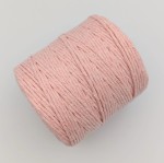 Sznurek bawełniany 3 mm (jasnoróżowy)