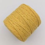 Sznurek bawełniany 3 mm (żółty)