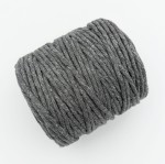 Sznurek bawełniany 5 mm (antracytowy)