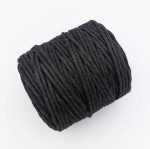 Sznurek bawełniany 5 mm (czarny)