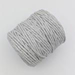 Sznurek bawełniany 5 mm (szary)